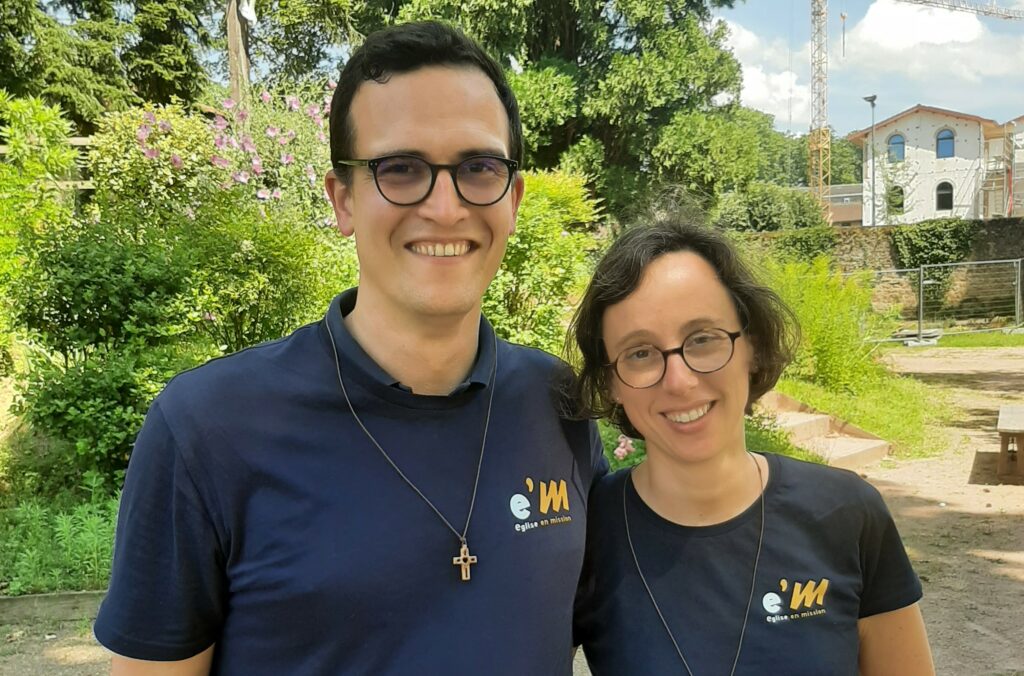 Anne-Claire et Stéphane Defontaine, missionnaires e'M au patronage de l'Estaque, à Marseille